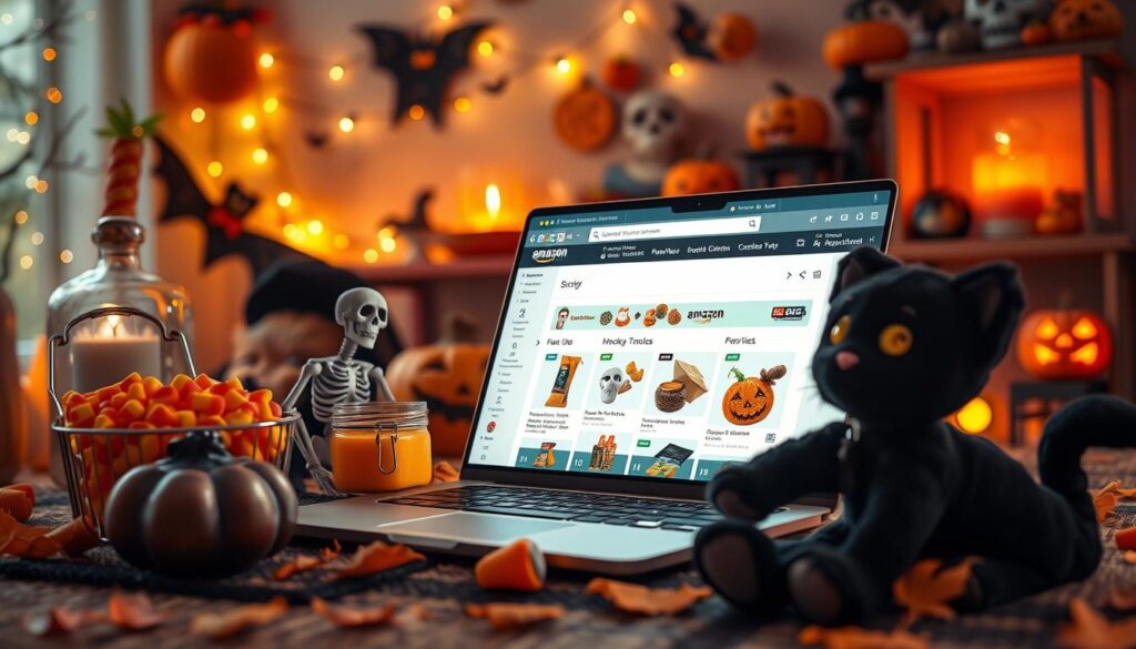 Halloween shopping on Amazon