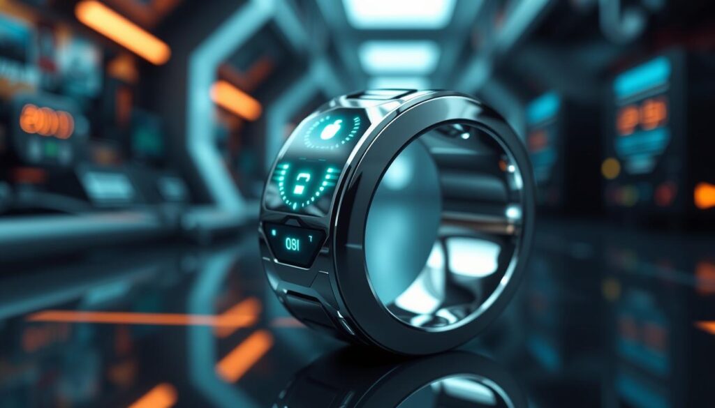 Smart ring with biometric sensors