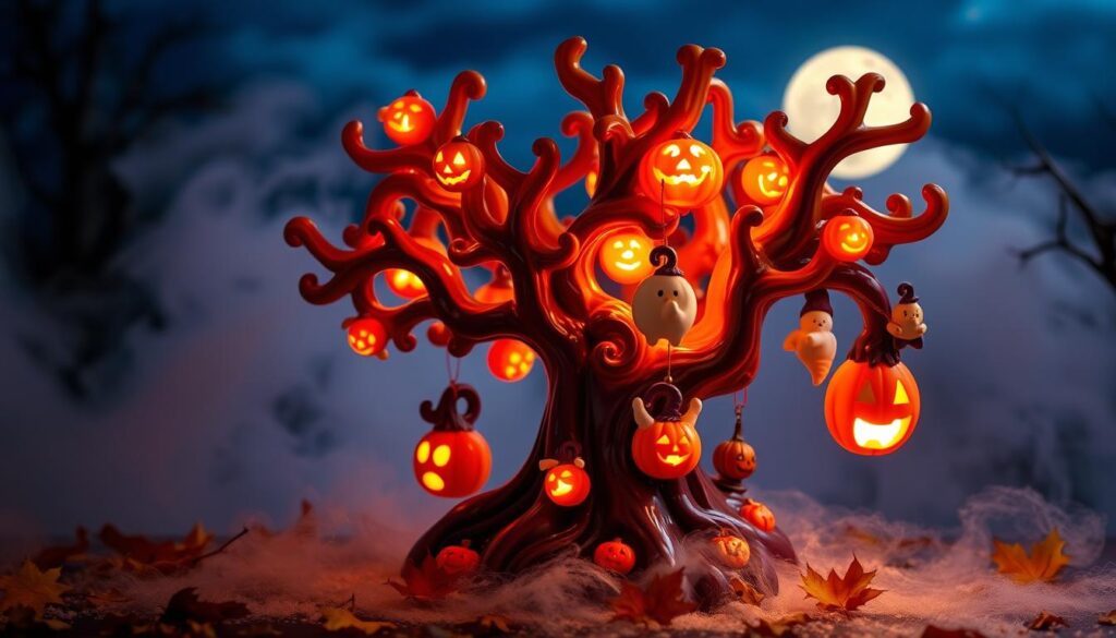 ceramic Halloween tree