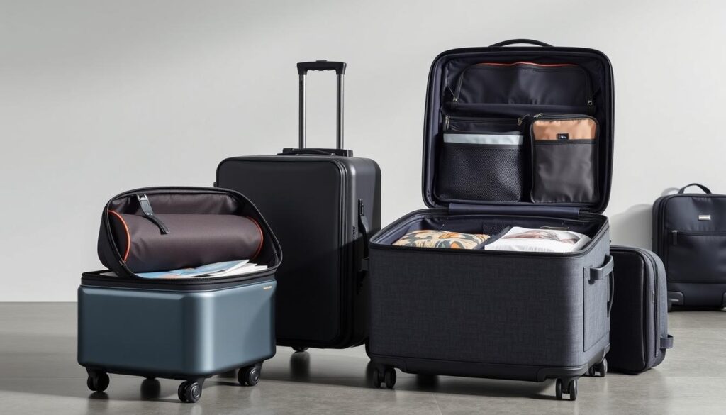 smart storage solutions stylish luggage sets