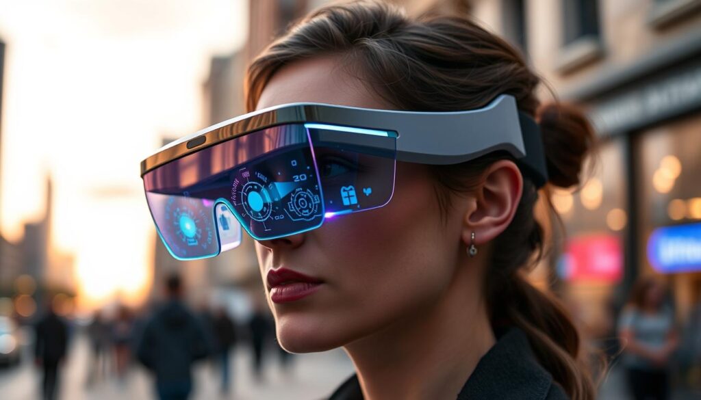 stylish augmented reality glasses