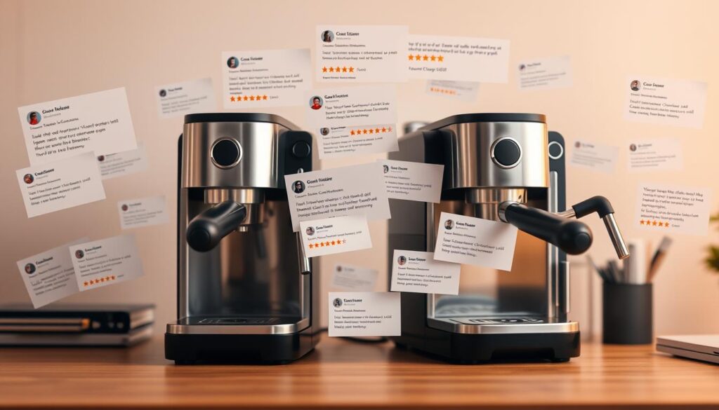 Customer Reviews on Coffee Machines