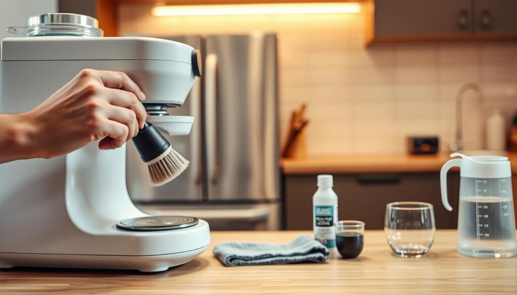 cleaning and maintenance of top coffee machines